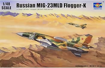 Amazon.com: Trumpeter Mig-23MLD Flogger-K Russian Fighter Model