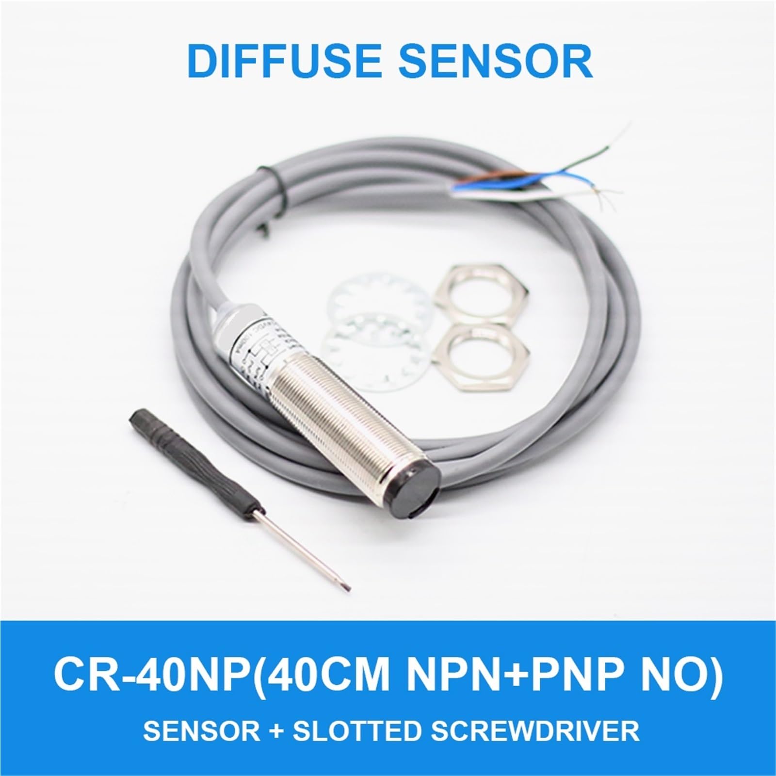 Sensore infrarosso diffuso Auto-regolante IP66
