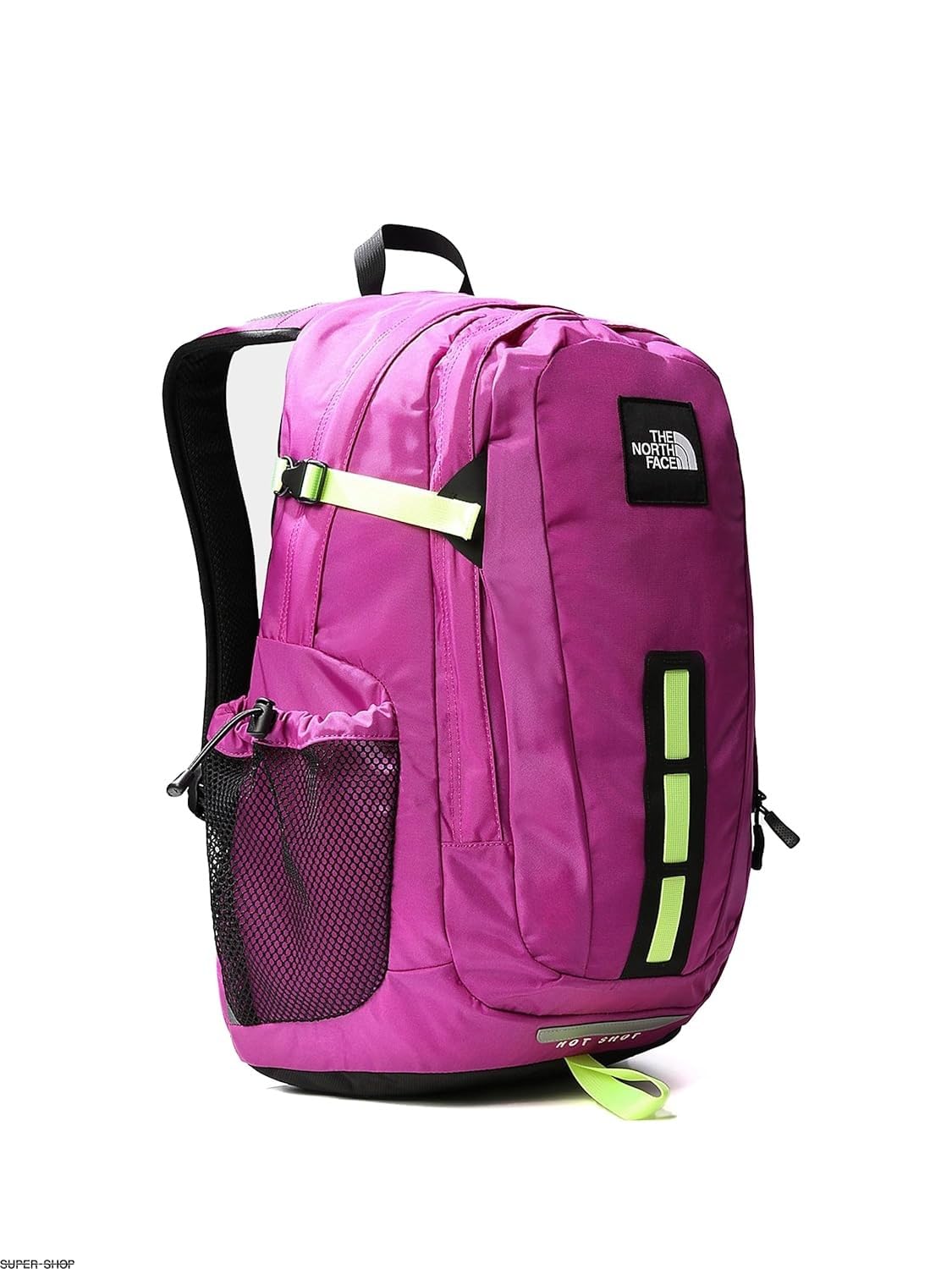 The North FaceHOT SHOT SE Backpacks PURPLECACTUSFLOWR/LEDYELW