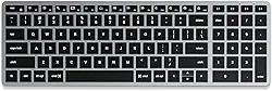 Satechi Teclado Slim X2 Iluminado Bluetooth Keypad Numérico - Teclas Iluminadas e Sinc Varios Dispositivos - Para M2/ M1 MacBook Pro/Air, M2/ M1 iPad Pro/Air, M2 Mac Mini, iMac M1 (Cinza Espacial)