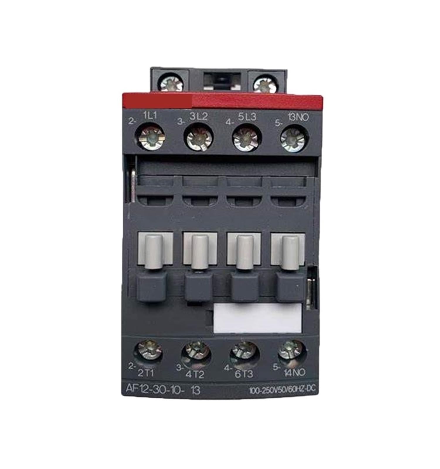 Contacteur tripolaire AF12-30-10 commande 100-250V AC DC bloc auxiliaire 1NO