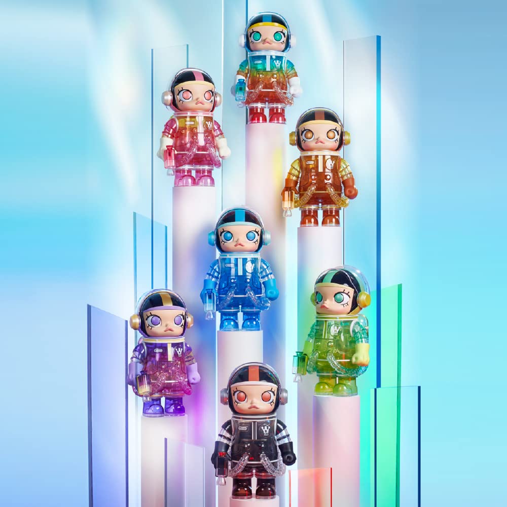 POP MART MEGA Collection 400% Space Molly Soft Drink Series