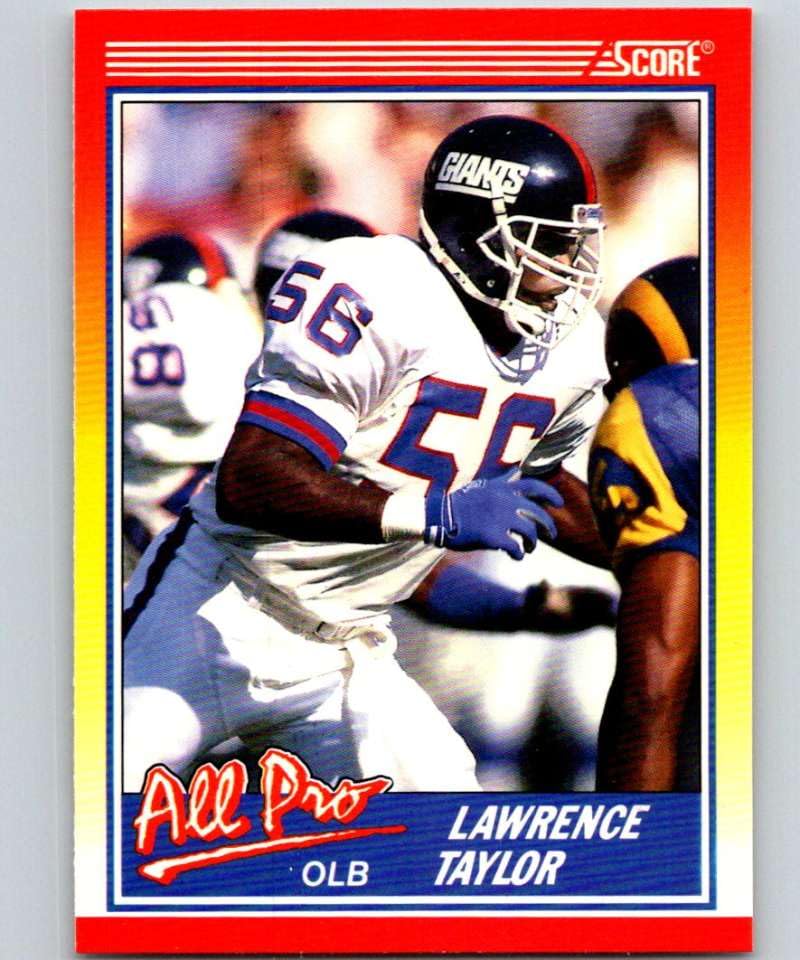 Amazon.com: 1990 Score Football #571 Lawrence Taylor New York