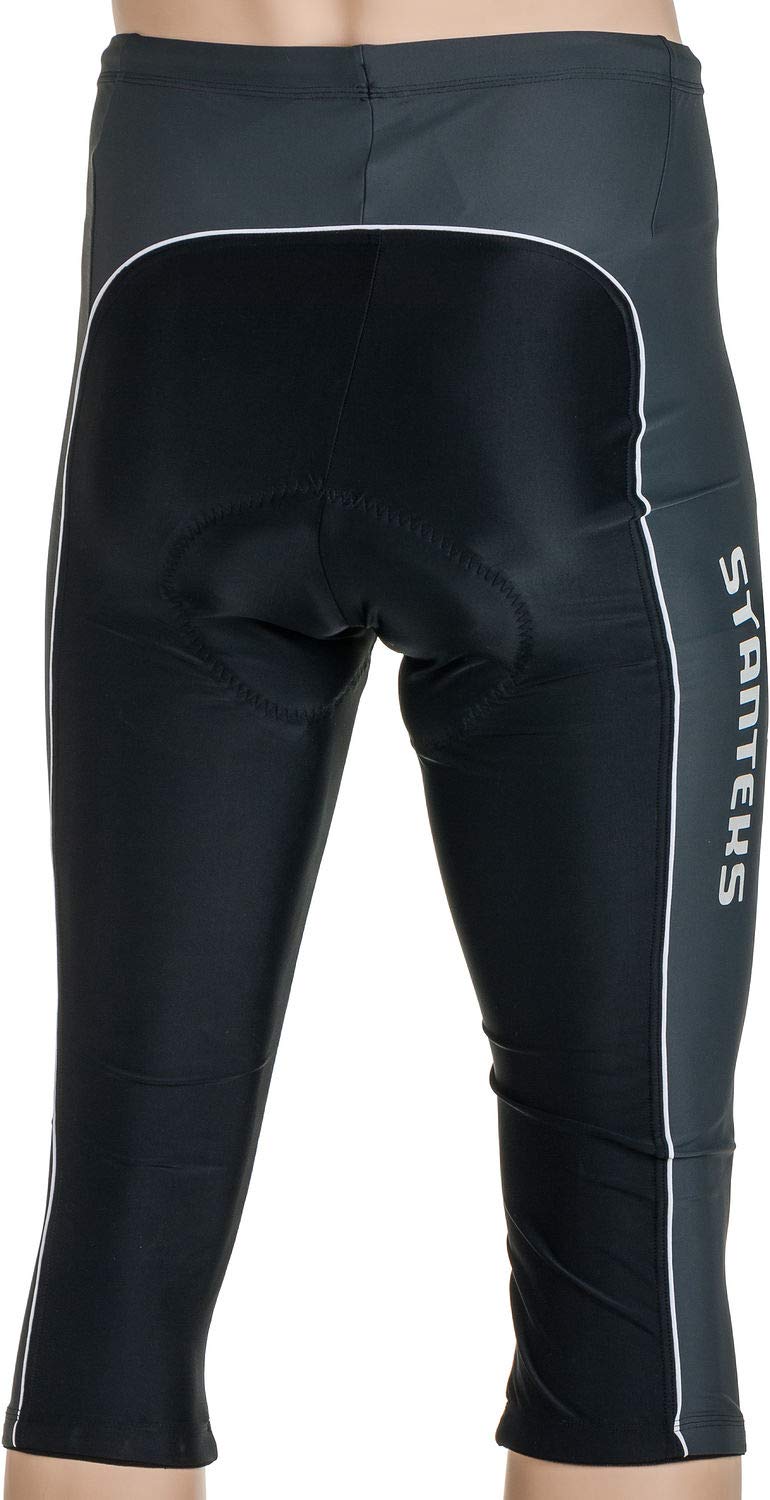 Radhose 3/4 Fahrradhose Radlerhose mit Sitzpolster Coolmax SR0060