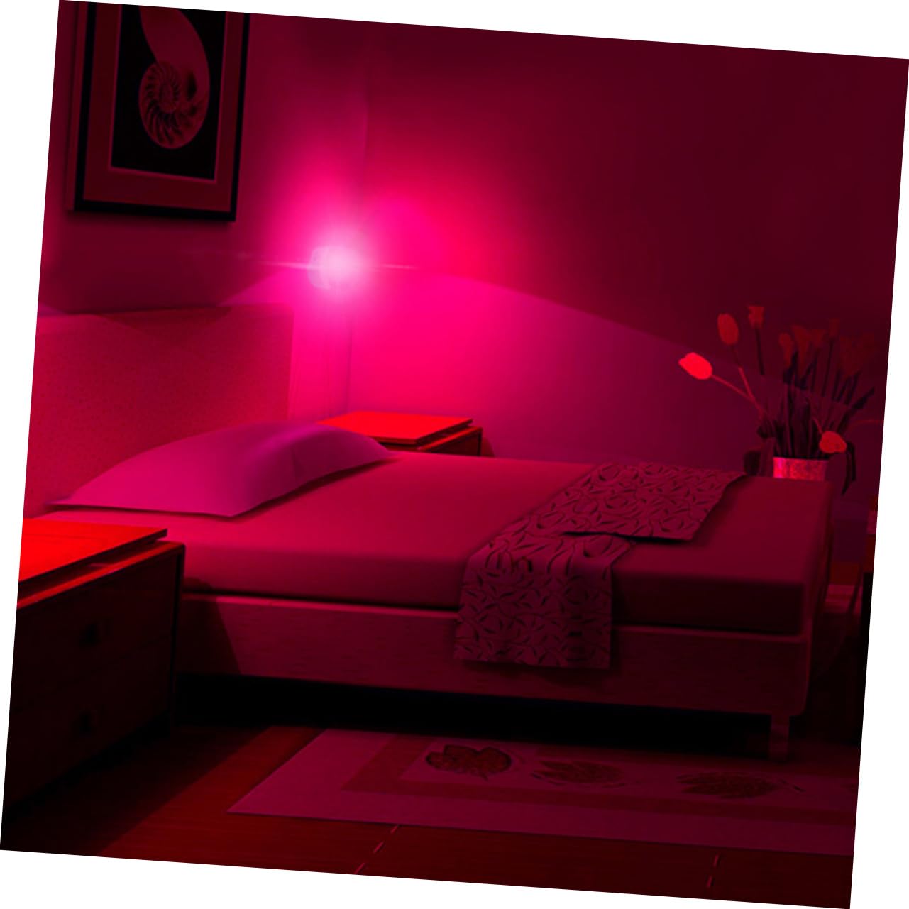 Lámpara Luz Nocturna inalámbrica Luz Nocturna LED Luz de Ambiente Lámpara Nocturna Recargable de PVC Blanca para niños pequeños lámpara