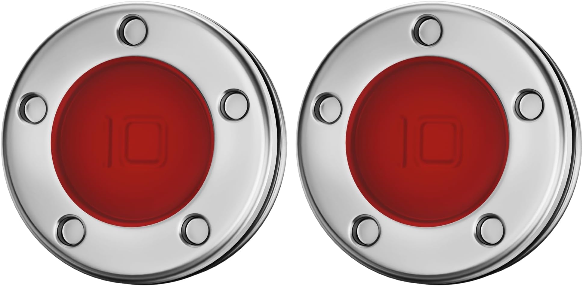 2pcs 5g/10g/15g/20g/25g/30g/35g/40g/45g Golf Custom Weights Compatible with Titleist Scotty Cameron Golf Club Putters Newport Red (2PCS10g(Doesn't include Wrench))