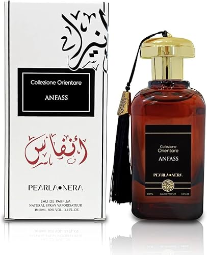 ANFASS, un Oud, Green, Mastika y Especia. Perfume árabe para mujeres y hombres. Perfume de feromonas unisex aprovecha tu encanto natural. 3.4 oz