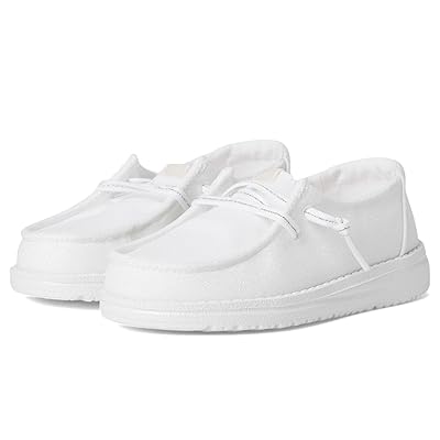 Hey Dude Kids Wendy Stardust (Toddler) Girls Shoes White