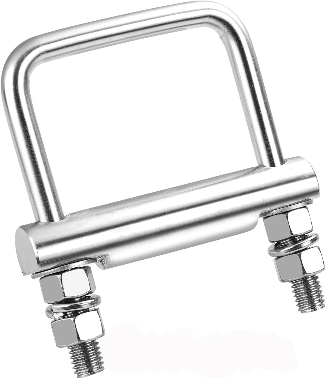 Stainless Steel Anti-Rattle Stabilizer Cross Clamp 2 Inch for Hitches on Trailers of Trucks SUV Vans RV, Hitch Tightener for Hitch Tray Cargo Carrier Bike Rack Trailer Ball Mount