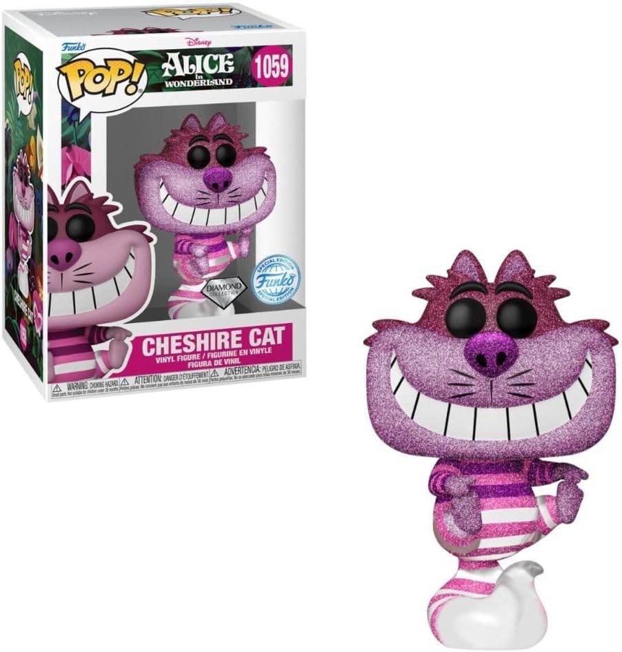 Funko Pop! Alice in Wonderland 1059 Cheshire Cat Diamond Special Edition