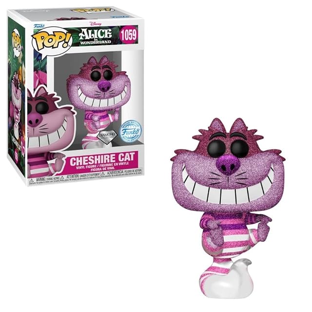 Foto 3 de 4 de Funko Pop! Alice in Wonderland 1059 Cheshire Cat Diamond Special Edition