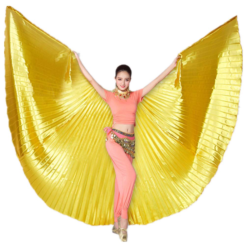 Wuchieal Isis wings Belly dance wings Sexy dance performance wings show Fairy wings