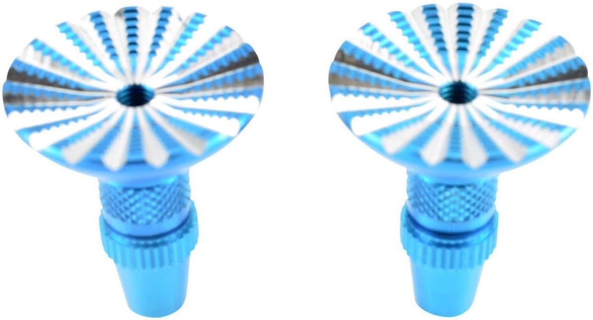 Blue Futaba / Spektrum DX5i DX6 DX6i DX7S DX8 DX9 / Taranis X9D Umbrella Transmitter Gimbal Sticks Ends 1713
