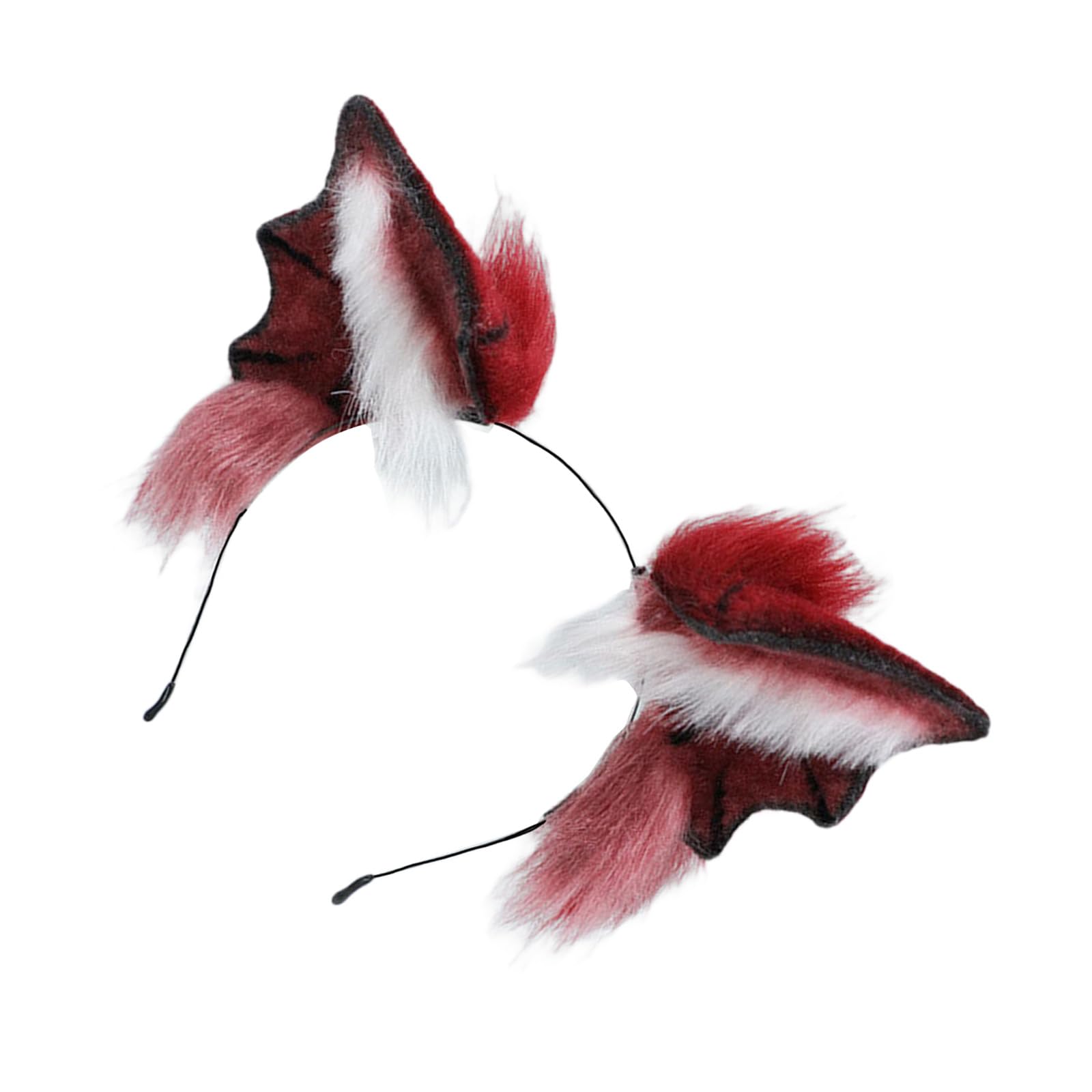 Xjdzineq Bloodsucker Fashion Hairband Soft Comfortable Realistic Bats Ears Headpiece for Halloween Birthday Party Realistic Animal Ears Headpiece