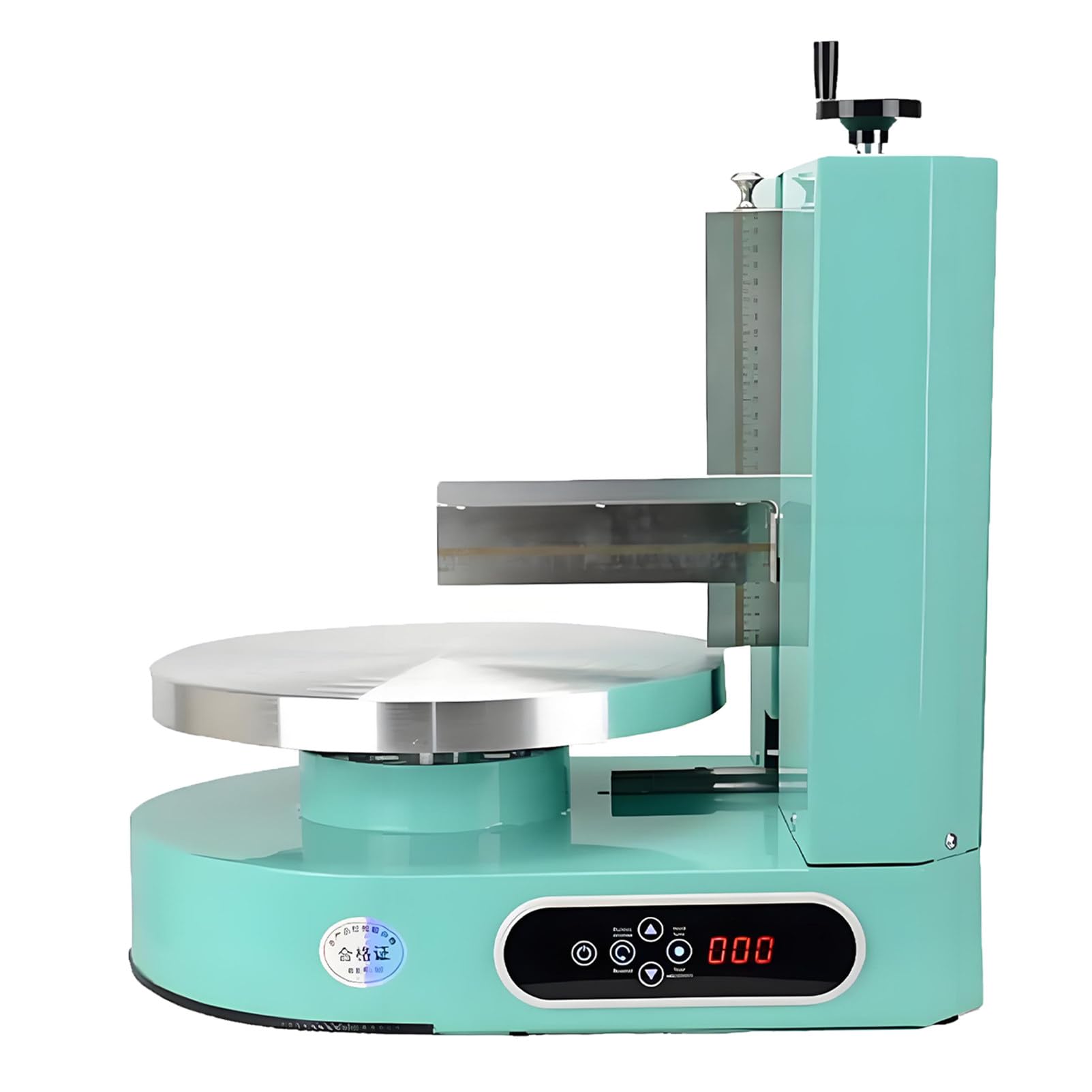 Máquina automática para Extender Crema en Pasteles, máquina eléctrica para Extender Crema en Pasteles de cumpleaños; Ideal para Uso doméstico, pastelerías y Bodas. Green