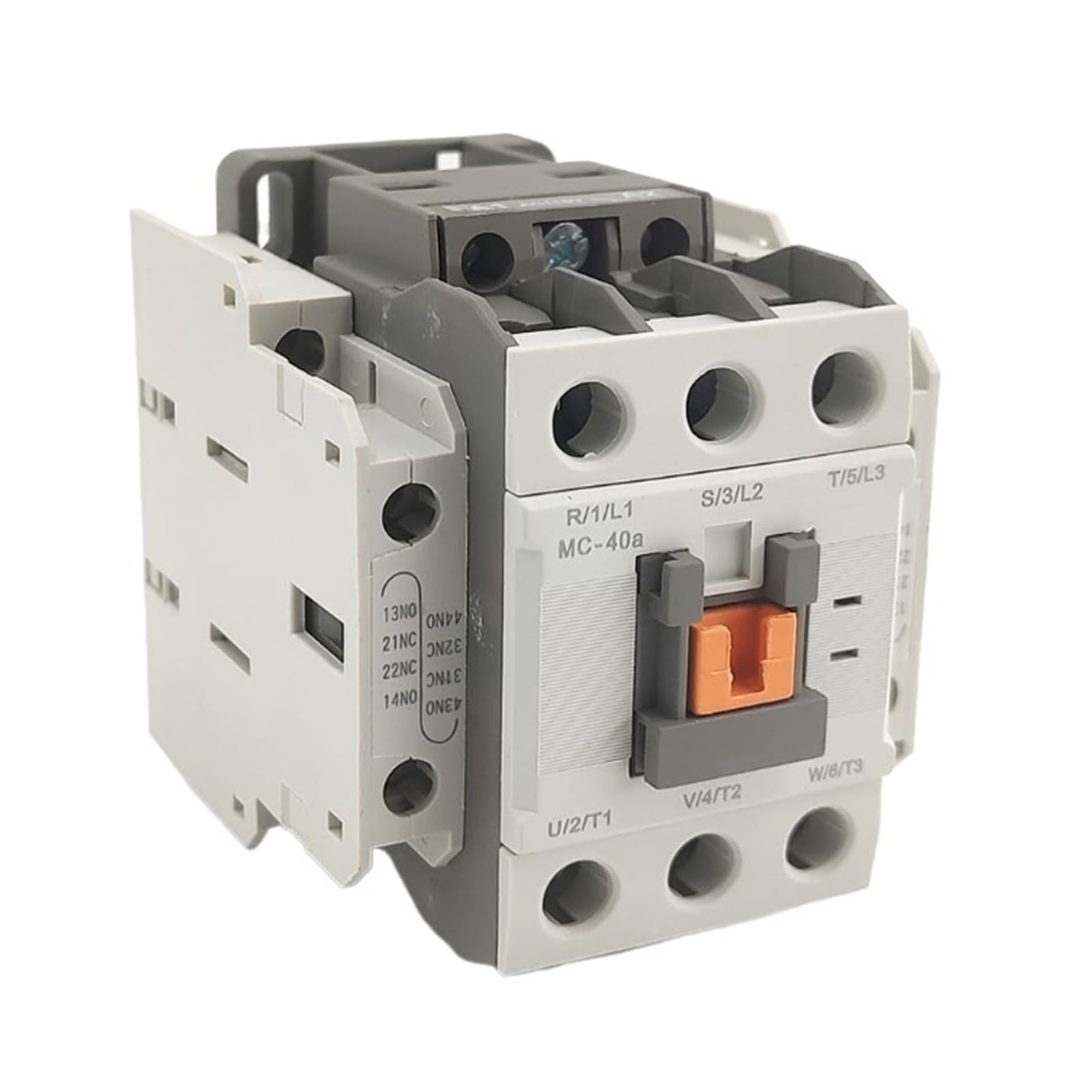 5 contactores de CA MC-40A, contactores de automatización Industrial de 24 V CA.