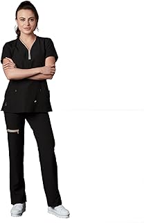 Conjunto Sanitario Hamptons Diamond Mujer Resistente Uniforme Sanitario Pijama Ropa De Trabajo Doctora Medico Odontologa Veterinaria