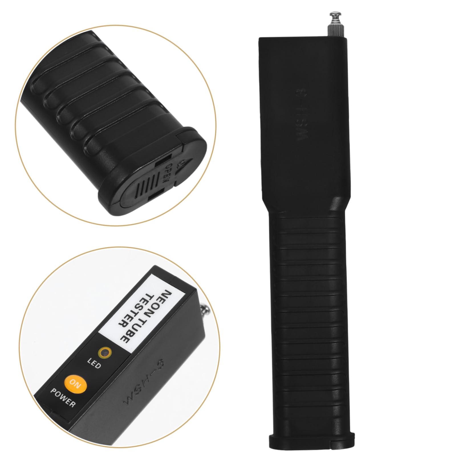Angoily 3 Piezas De Tubo De Luz Probador De Lámpara Película De Ventana Privacidad Termómetro Para Alimentos Lámpara De Neón Probador De Tubo Probador De Tubo De Luz De Neón Termómetro De