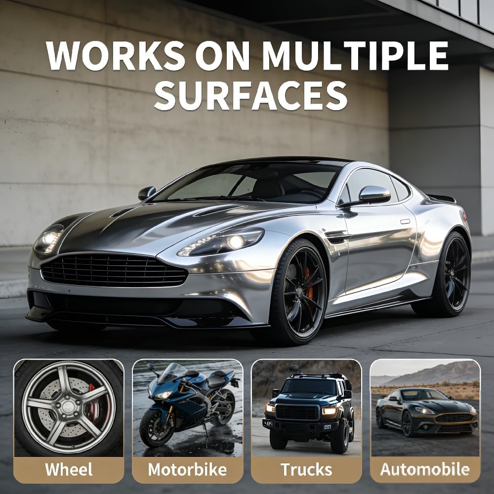 Rust Remover Spray for Metal,Heavy Duty Metal Cleaner for Metals, Tools, Cars, Chains, Multi-Surface Iron Out Rust Stain Remover,Fast-Acting Oxidation Removers (3pcs)