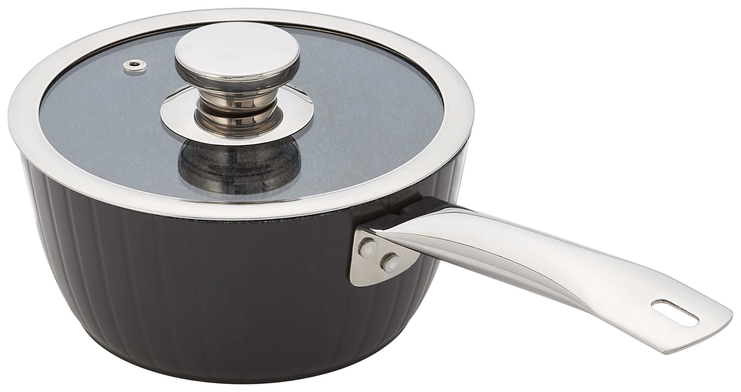 Judge Evertough 18cm Saucepan - Non-Stick - Silver - Forged Aluminium