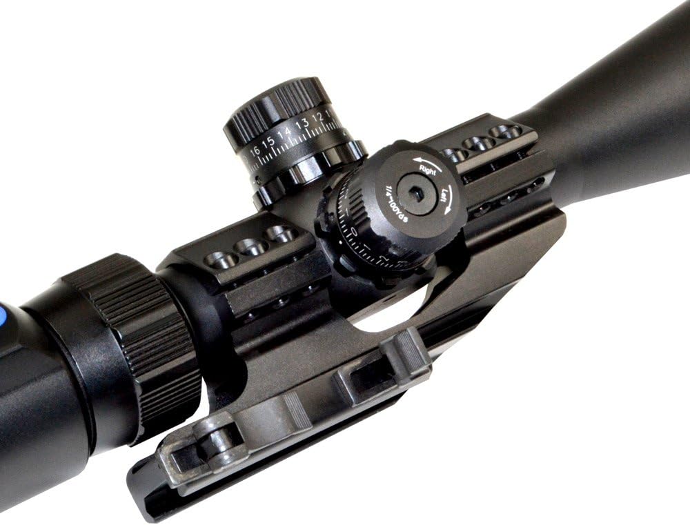 PRESMA Rifle Scope 4-16X40 Eagle Series, Hunting Scope, Tactical Scope, Front AOL, RGB tri-Illuminated, RXR Reticle, Level bubble, Electronic button switch, Adjustment memorable function