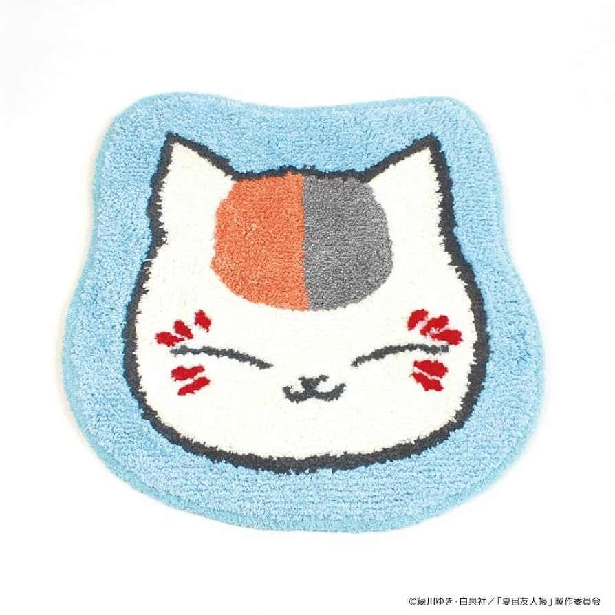 Amazon.co.jp: 夏目友人帳 ダイカットバスマット ニャンコ先生