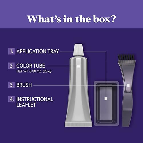 Miniatura 3 de Tinte para hombres con canas también para la barba y el bigote Castallo oscuro negro de Just for men