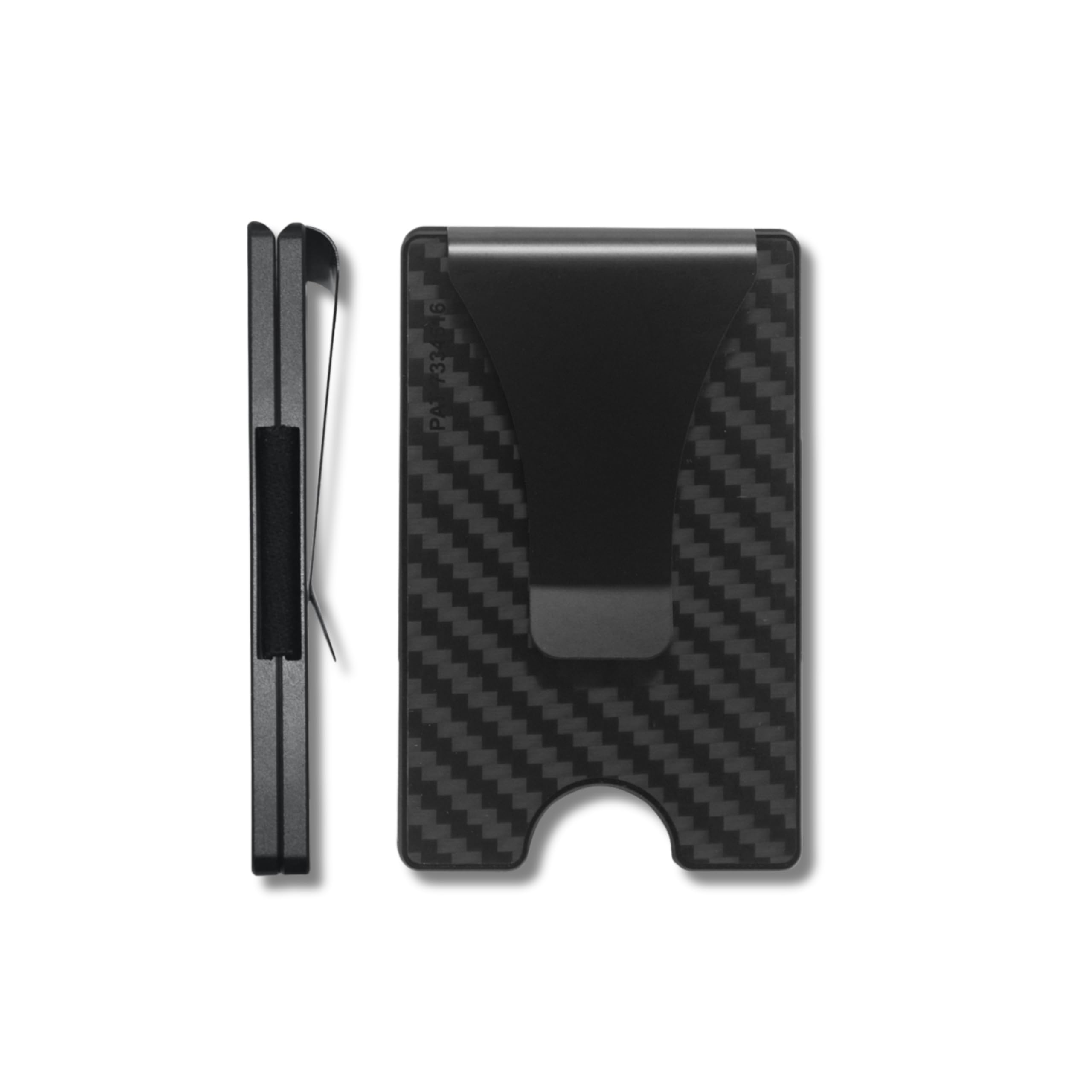 Smart Wallet | Carbon Fiber RFID Blocking Card Holder Money Clip | Minimalist Slim Pocket Wallet for Men-image-4