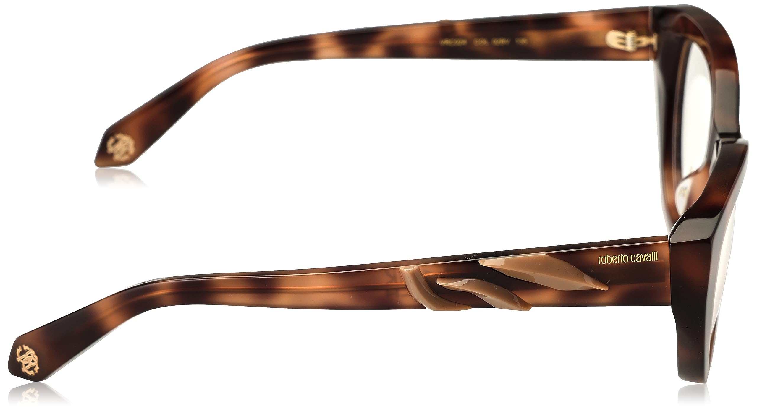 Roberto Cavalli, MARCO DE GAFAS, VRC024M, SH.DARK HAVANA, 53/16/135