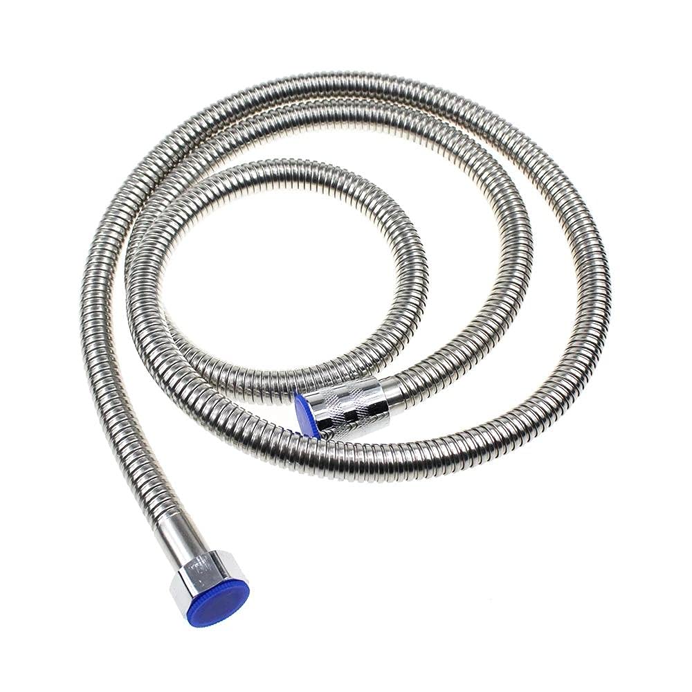 Flexibler Edelstahl-Brauseschlauch, 1 m/1,5 m/2 m/3 m, Wellrohr für Sanitär, Warmwasseranschluss, Badezimmerzubehör, Ersatz-Duschkopfschlauch