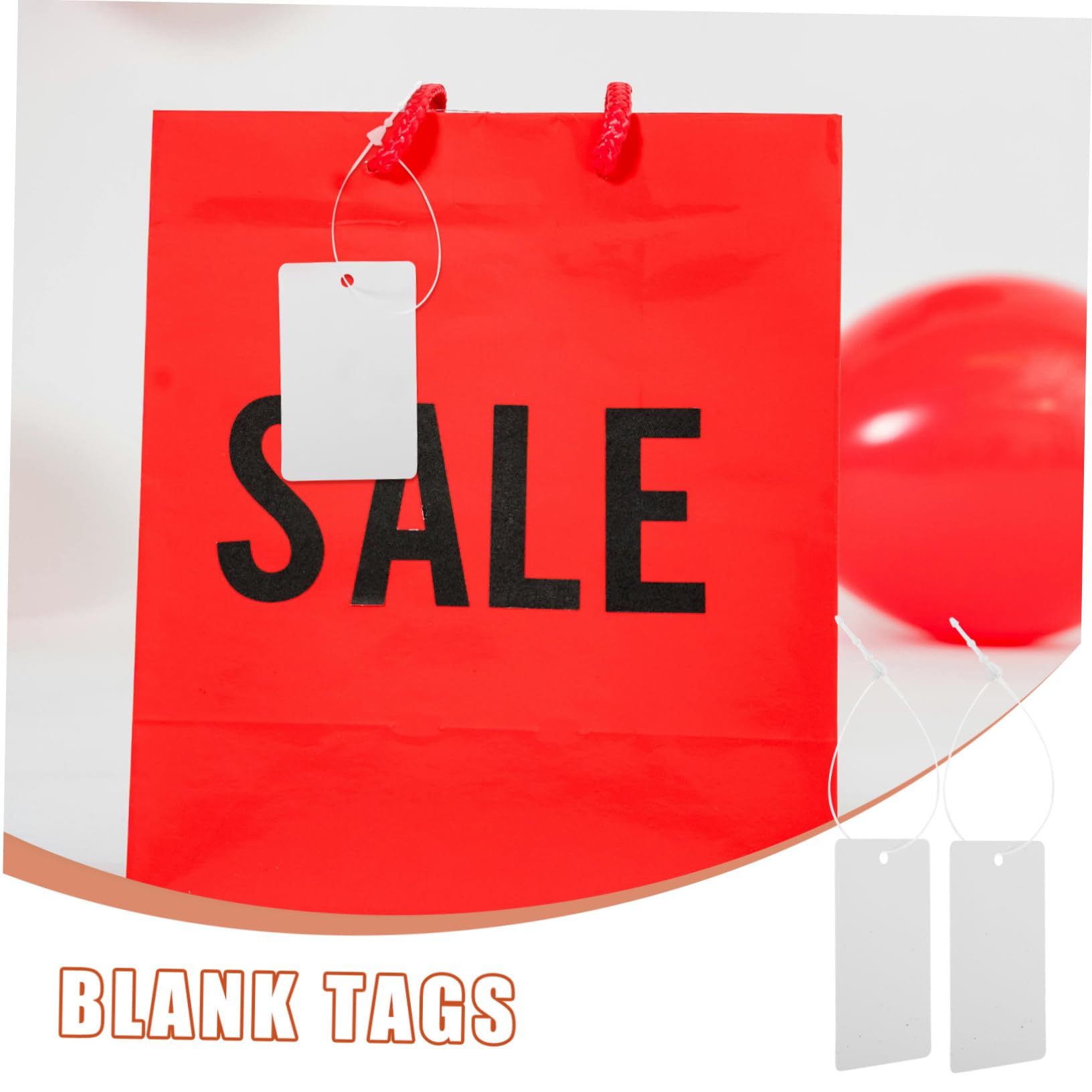 GLEAVI 800piezas Etiquetas De Plástico Para Ropa Etiquetas De Precio Resistentes y Personalizables Para Etiquetado De Mercancías y Comercio Diseño Elegante y Funcional
