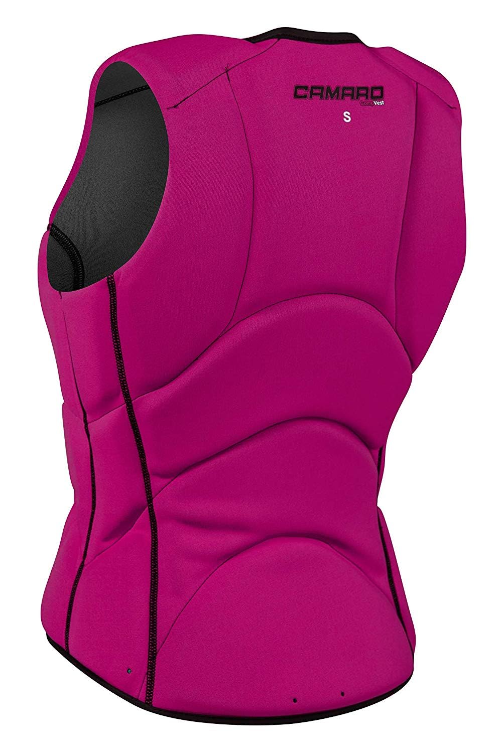 Camaro Comp Damen Slasher Neopren Prallschutz Weste Wakeboard Kite Wasserski Black/Berry