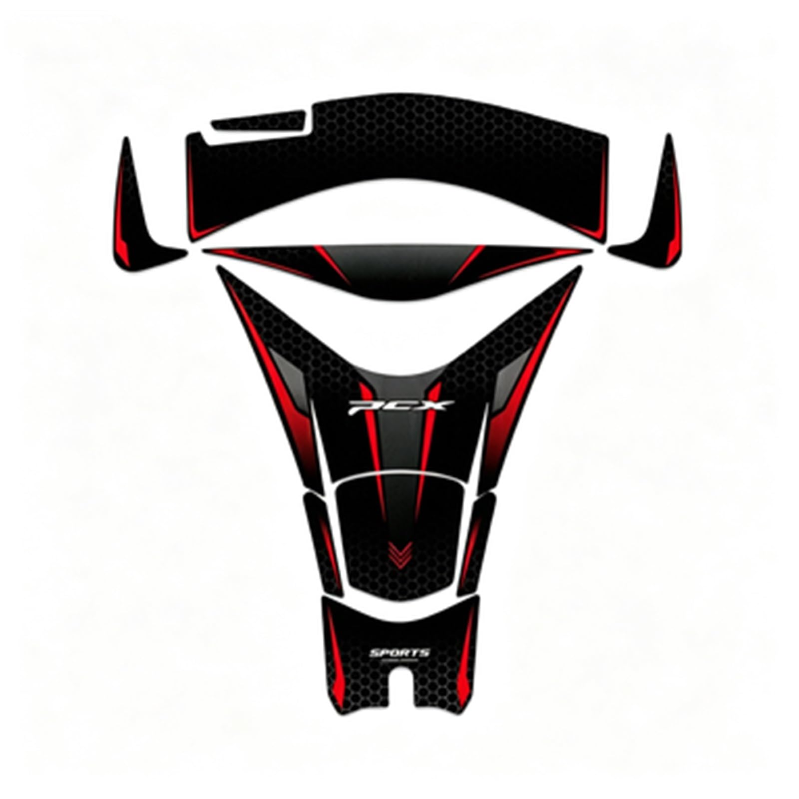 Motorcycle Fuel Tank Pad Decal Gas Cap Oil Cover Protector Sticker Protection for Pcx PCX 2025 Protection(Color1)