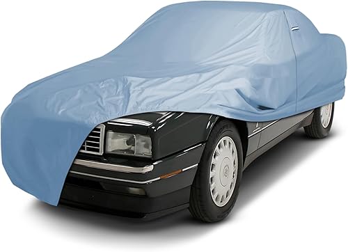 iCarCover Funda prémium para automóvil Cadillac Allante 1987-1993, resistente, impermeable, para todo tipo de clima, ajuste personalizado, para