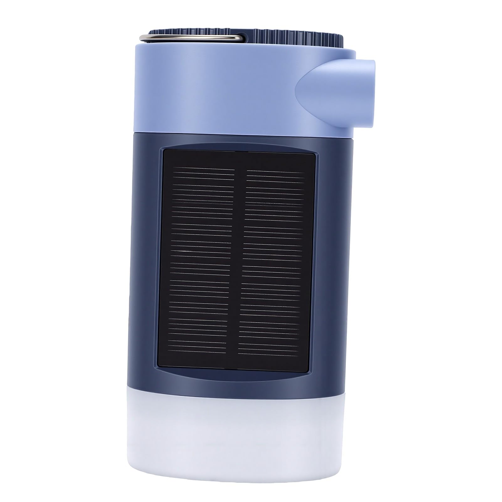 Xiuganpo Bomba de Aire Solar con Linterna, Bomba Inflable