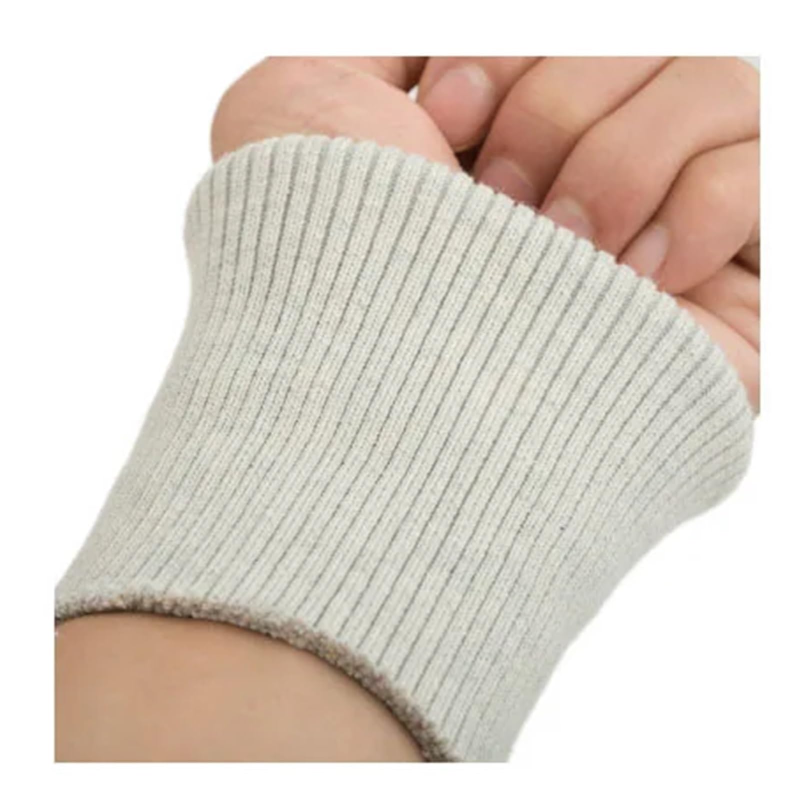 ELIN　Wide rib ribbed cuff Knit ブラック Amazon.com: HDNSAUD Elastic Ribbed Cuffs Stretchy Knit Rib