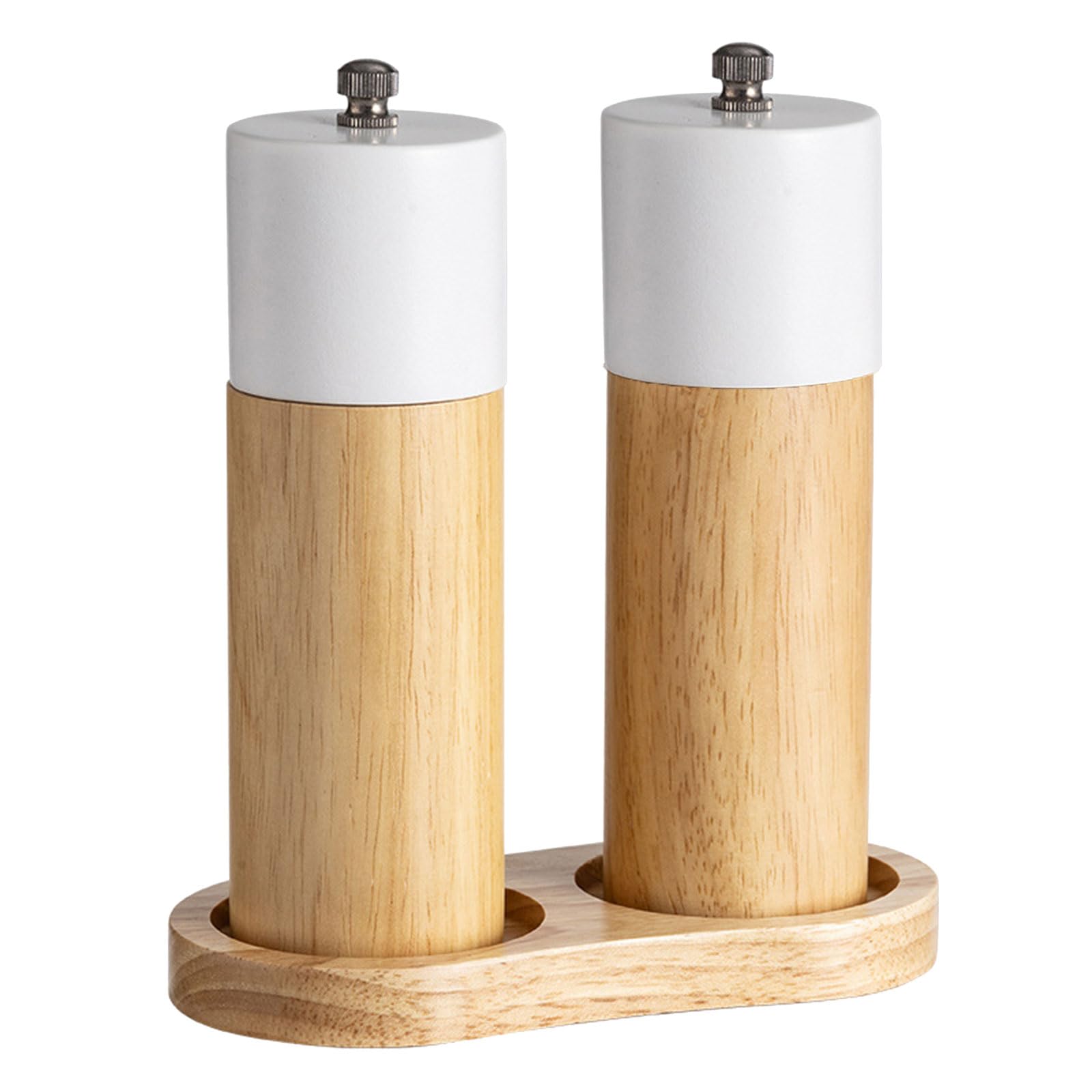 Moulin à poivre manuel portable en bois pour pique-niques et repas outdoor