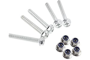 19M7834 14M7397 Screw and Lock Nut Kit for John Deere Equipment