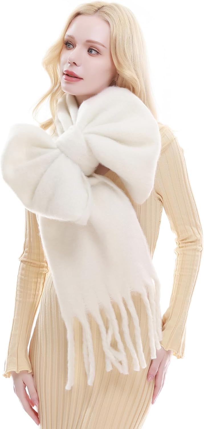 RIIQIICHY Chunky Scarf for Women Winter Warm Thick Scarves Oversized Blanket Scarf - Image 6