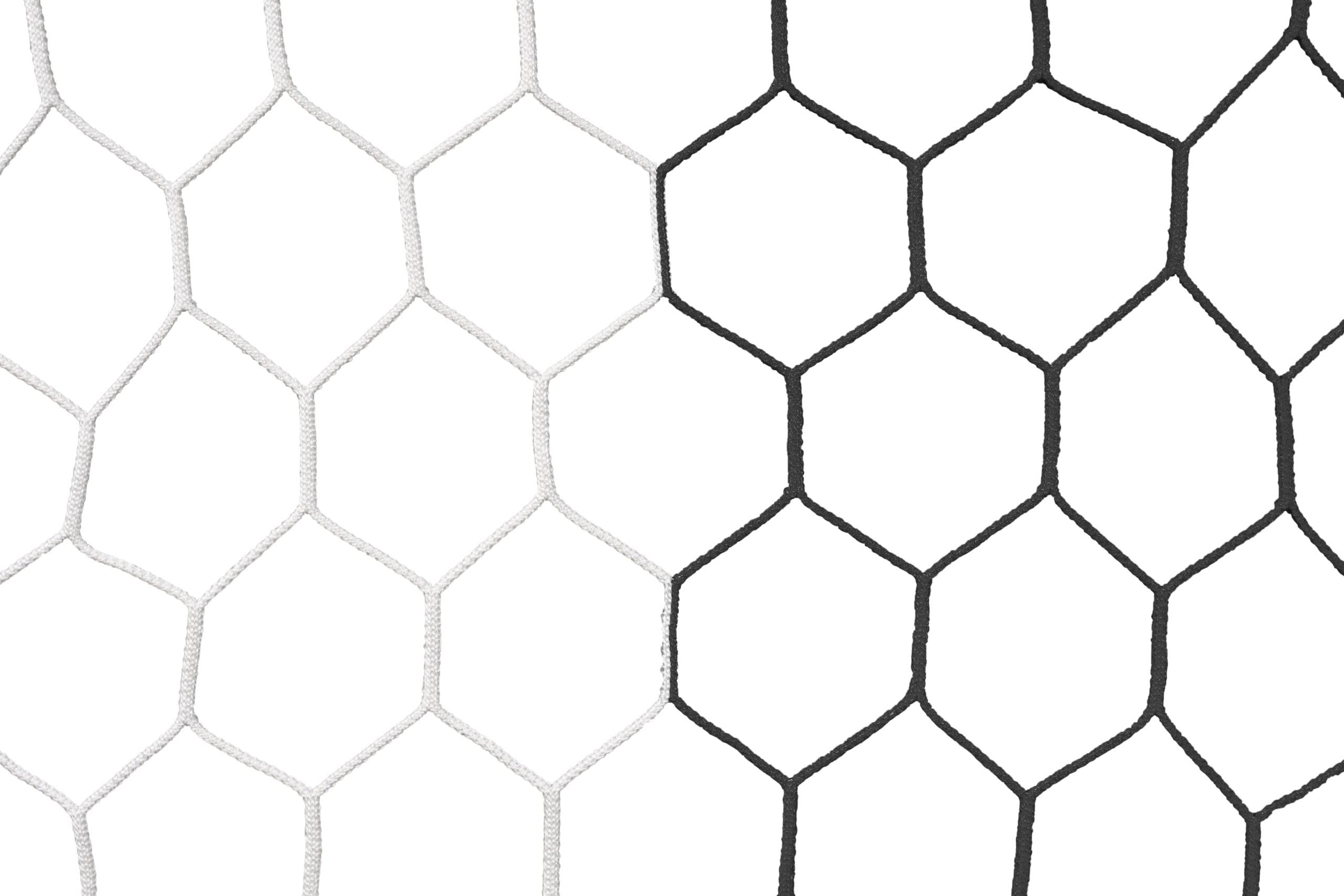 Kwik Goal Hex Tent Soccer Net, Black/White, 8H x 24W x 3D x 8.5B