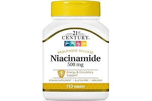 21st Century Niacinamide 500 mg Prolonged Release Tablets