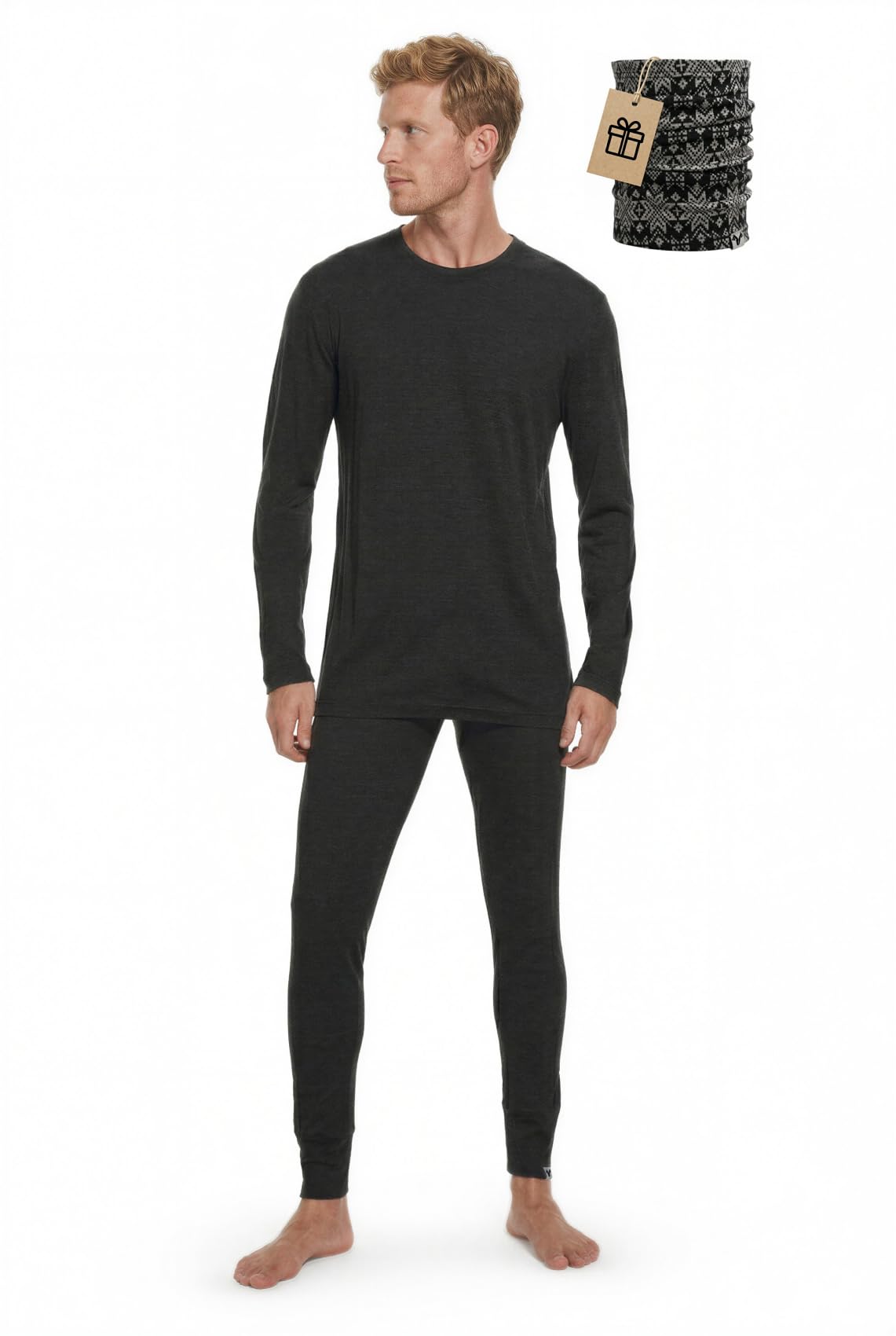 MERINNOVATION Merino Wool Base Layer Set