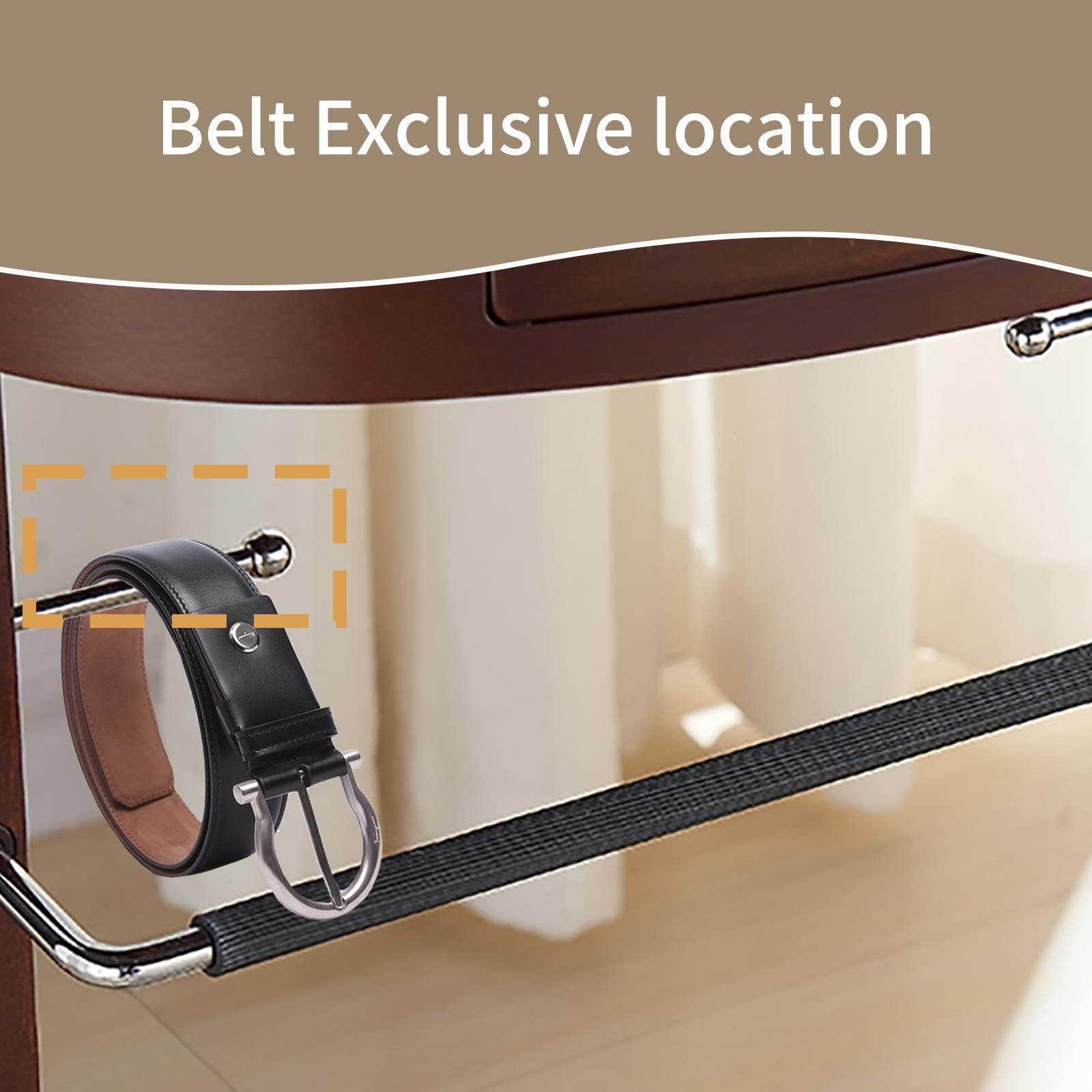 Soporte Multifuncional Para Trajes Con Cajón Y Bandeja Perchero Con Gancho