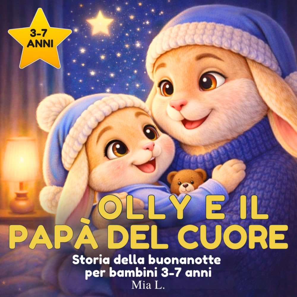 Olly e il Papà del Cuore: Storia della buonanotte per bambini 3–7 anni (Le storie della buonanotte di Olly.)