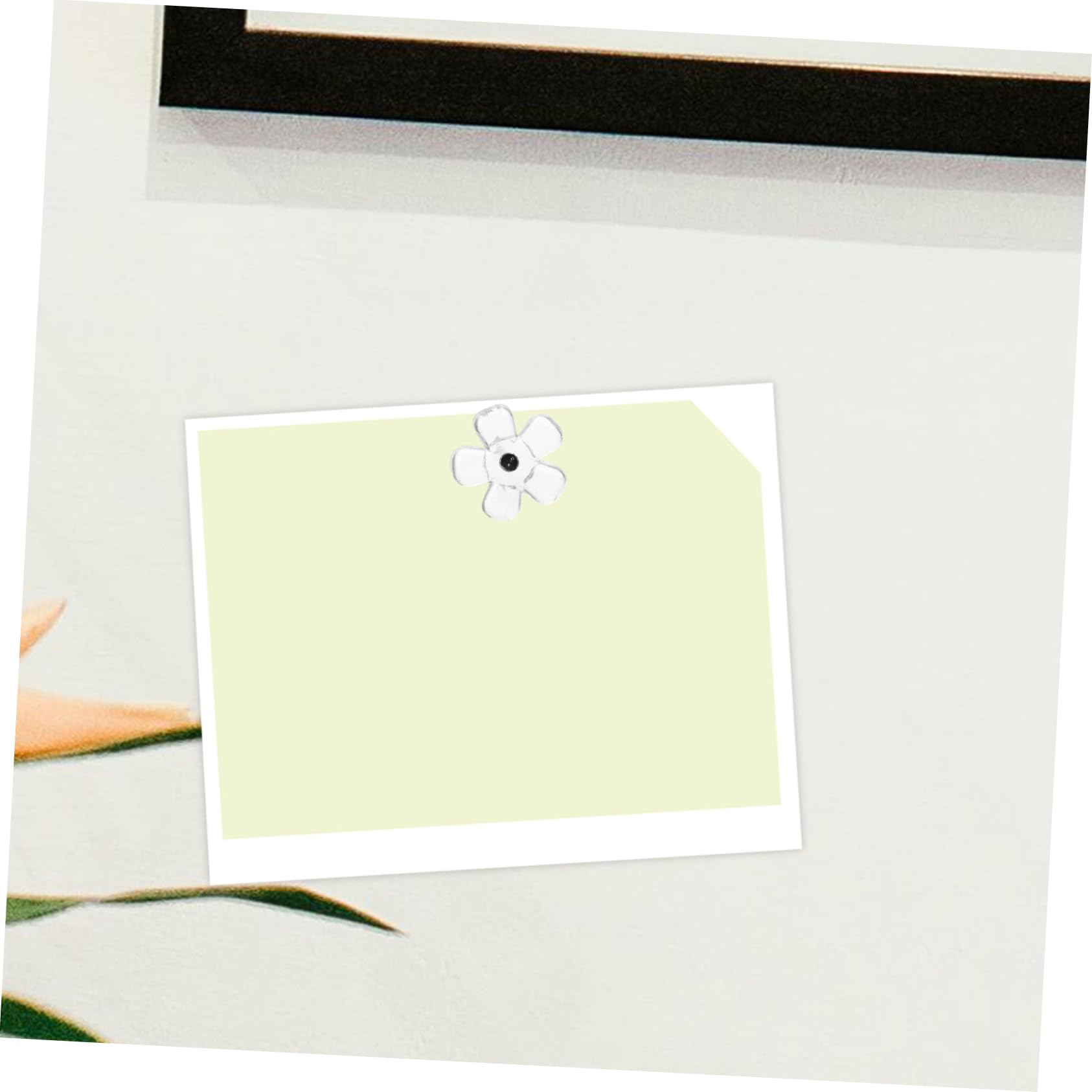 DOITOOL 4 Sätze Transparente Druckpins Für Pinnwände Reißzwecken Für Fotowände Kunstwerke Und Karten Fixieren Von Postern Und Karten 100 Stück * 4