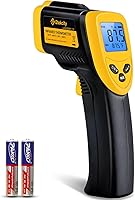 Etekcity Lasergrip 774 Infrared Thermometer Gun - Non-Contact Laser Temp Scanner for Cooking, Grilling, Ovens, Griddles, Adjustable Emissivity, Yellow