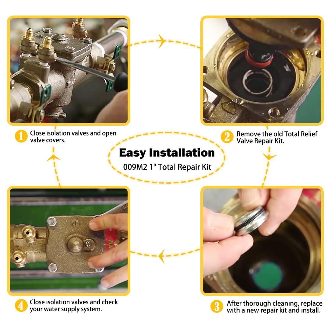 Amazon.com: For 0887793 887793 RK 009M2-T Replace for Watts 009M2 