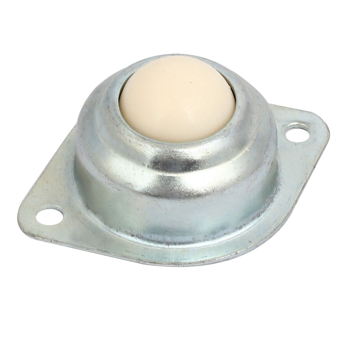 Aexit Flange Mounted Material handling Conveyor Roller Ball Bearing Transfer Unit Silver Tone Model:72as498qo738