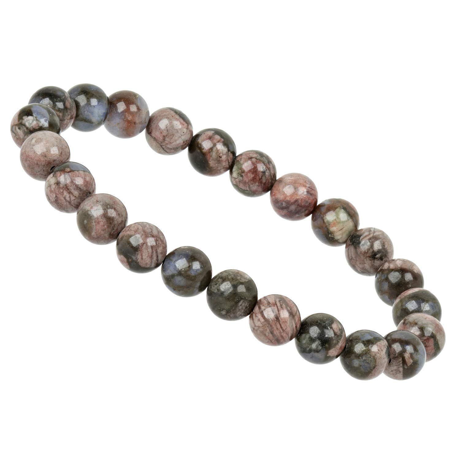 ELEDORO® Chakra Armband 8 mm – Handgefertigt in Deutschland | Spirituelles Edelsteinarmband aus Natursteinen | Stretcharmband für Damen & Herren | Geschenk & Esoterik-Schmuck