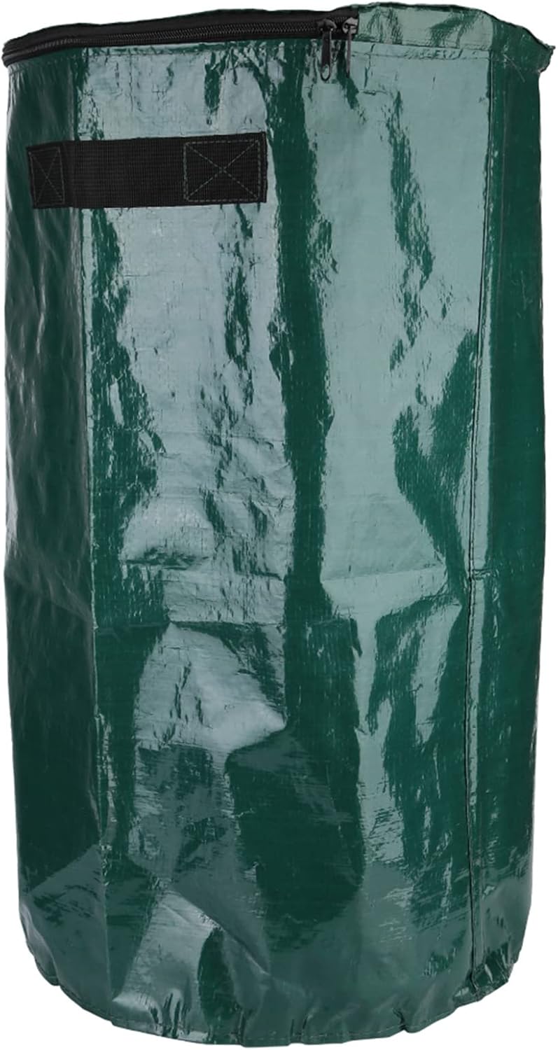 Compost Ferment Waste Disposal, Homemade Organic Waste Garden Yard, L 46L with Lid for Addition, Bottom for Continuous Use,